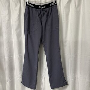 Grey's Anatomy Women's Gray Scrub Uniform‎ Straight Leg Pant Size XS Extra Small